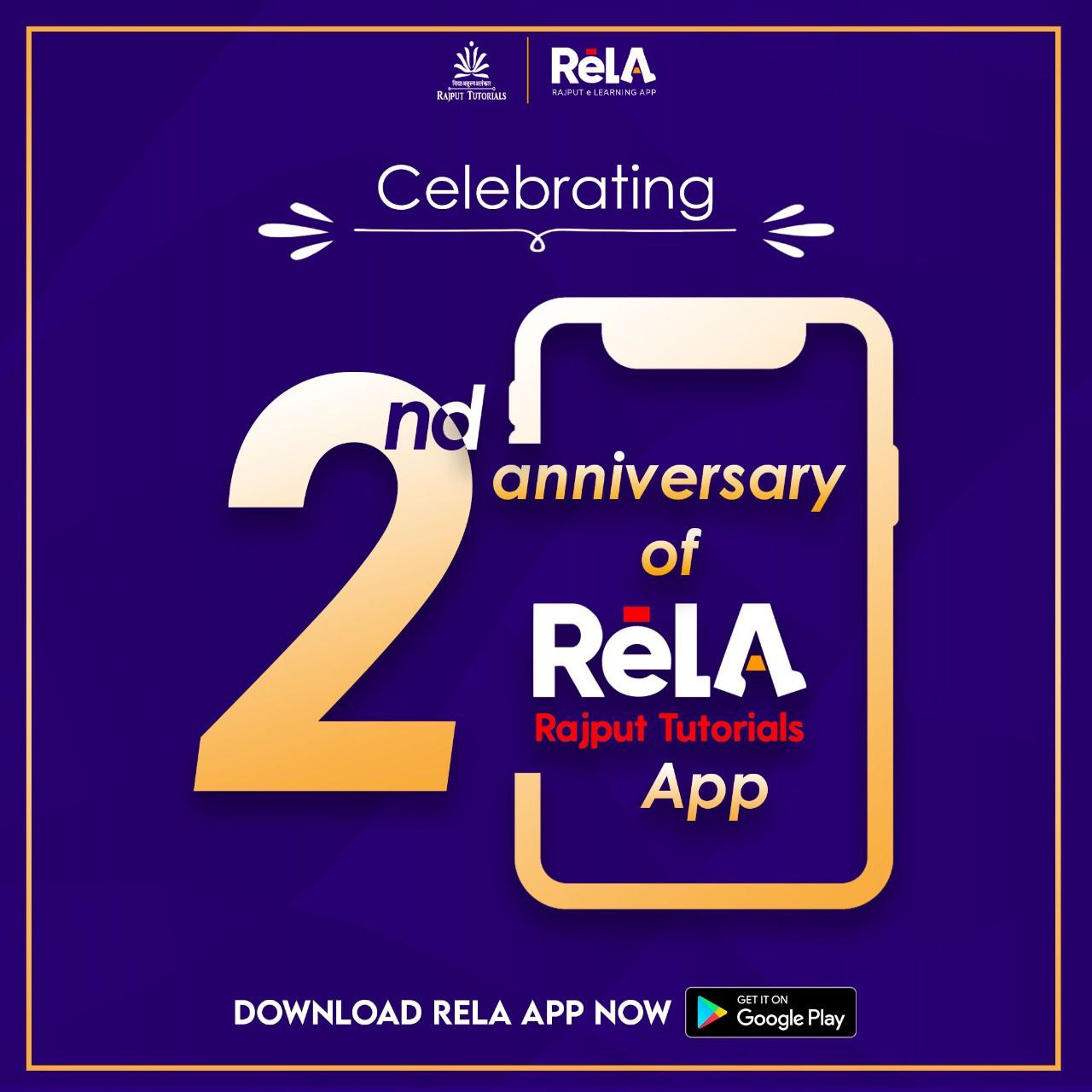 2nd Anniversary Rela Rajput Tutorials